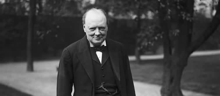 Can you spot the British Prime Minister who guided the nation through the heaviest years of World War II?