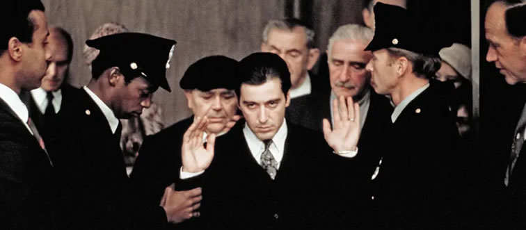 Can you spot which classic 1970s movie features this memorable scene?
