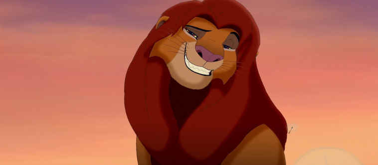 Which magnificent creature provided the real-world blueprint for the young prince Simba?