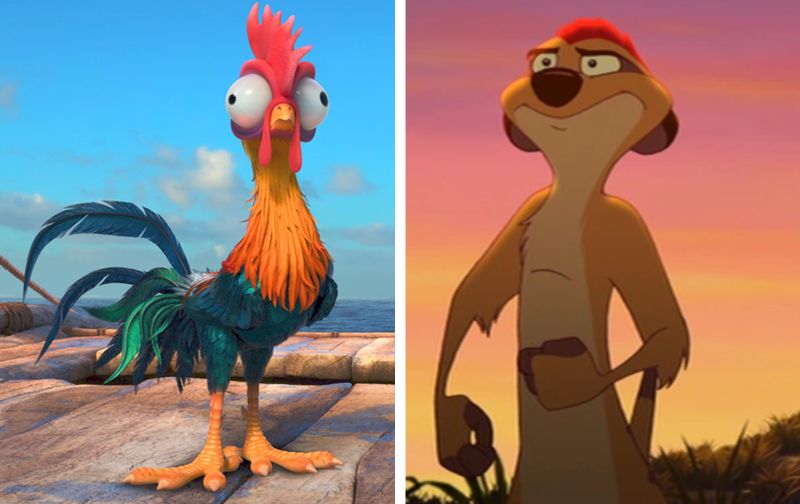 Only 5% of Disney Fans Can Correctly Match These Characters to Their Real Animals. Can You?