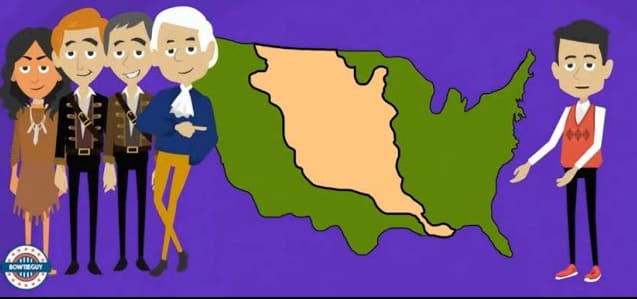 Which historic land transaction in 1803 instantly made the United States twice its original size?