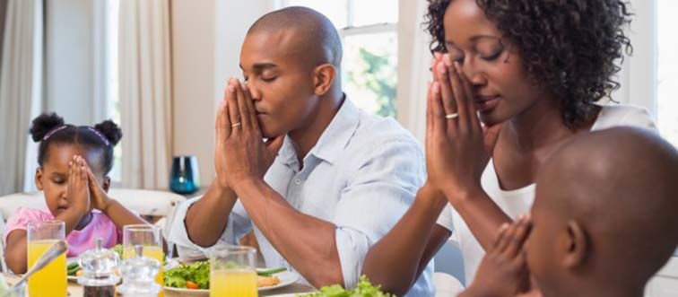 Before everyone could dig into a massive family feast, which traditional step did grandparents usually insist on?