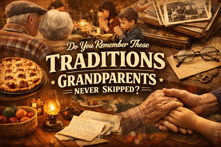 Do You Remember These Traditions Grandparents Never Skipped?
