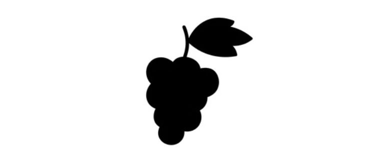 Can you identify this particular fruit from its silhouette?